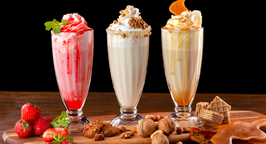 Yummy Homemade Organic Milkshakes